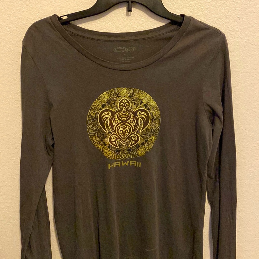 Hawaii Print Long Sleeve
